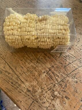 White Shell Beaded 4 Pack Napkin Rings NEW Made In India 1.5" Diameter